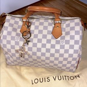 LOUIS VUITTON SPEEDY 30 Damier Azur